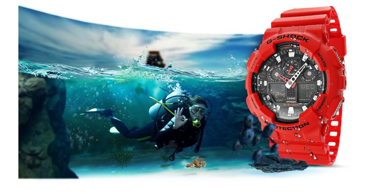 Laikrodis Casio G-Shock GA-100B-4AER