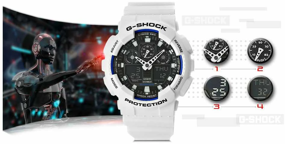 Laikrodis Casio G-Shock GA-100B-7AER