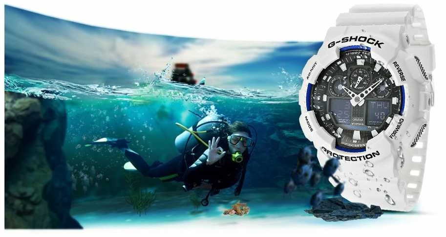 Laikrodis Casio G-Shock GA-100B-7AER