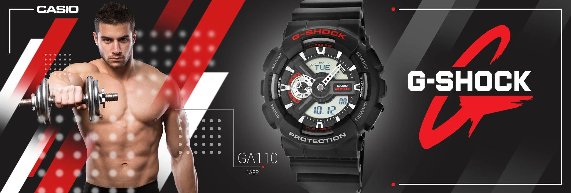 Laikrodis Casio G-Shock GA-110-1AER