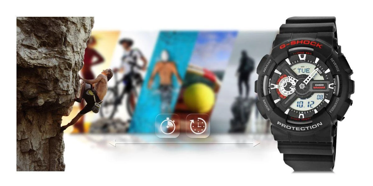 Laikrodis Casio G-Shock GA-110-1AER