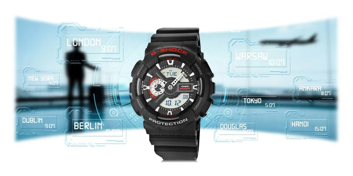 Laikrodis Casio G-Shock GA-110-1AER