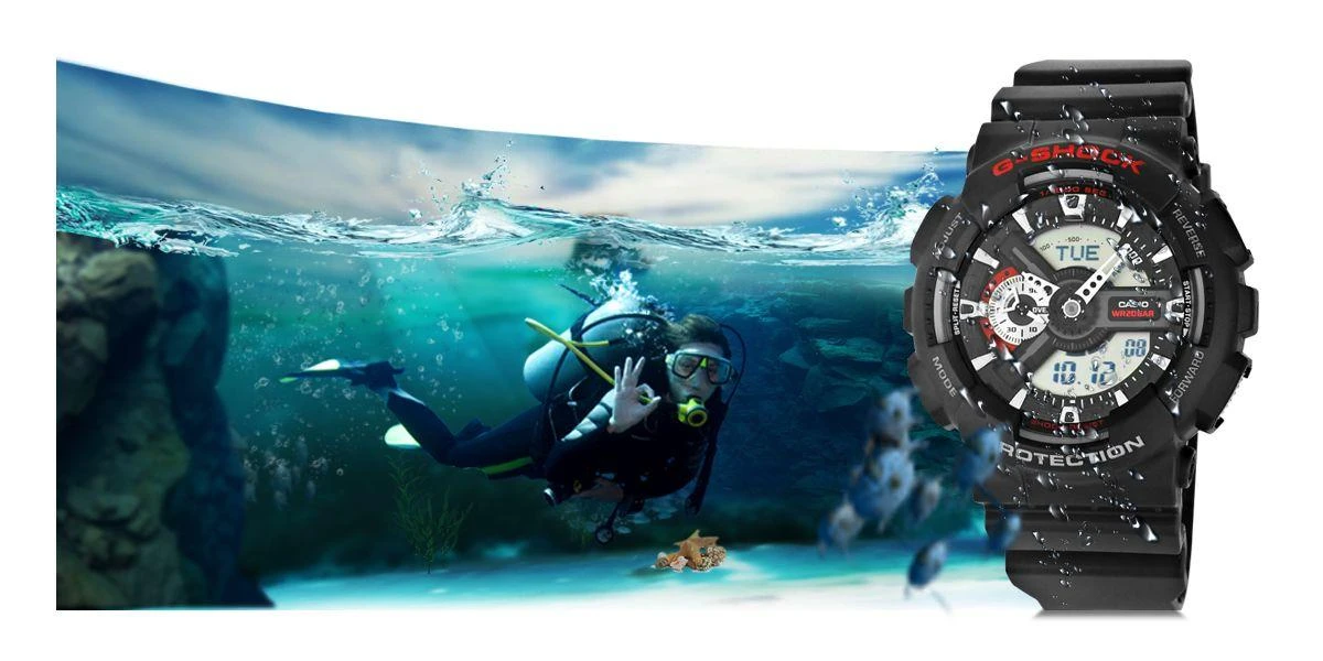 Laikrodis Casio G-Shock GA-110-1AER