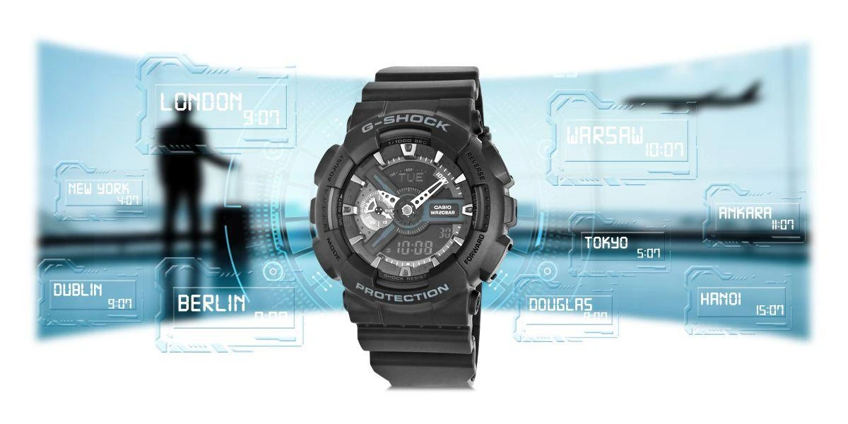 Laikrodis Casio G-Shock GA-110-1BER