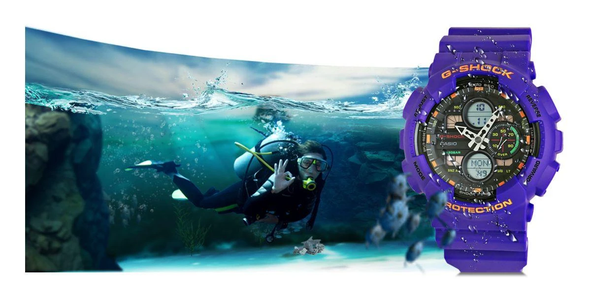 Laikrodis Casio G-SHOCK GA-140-6AER