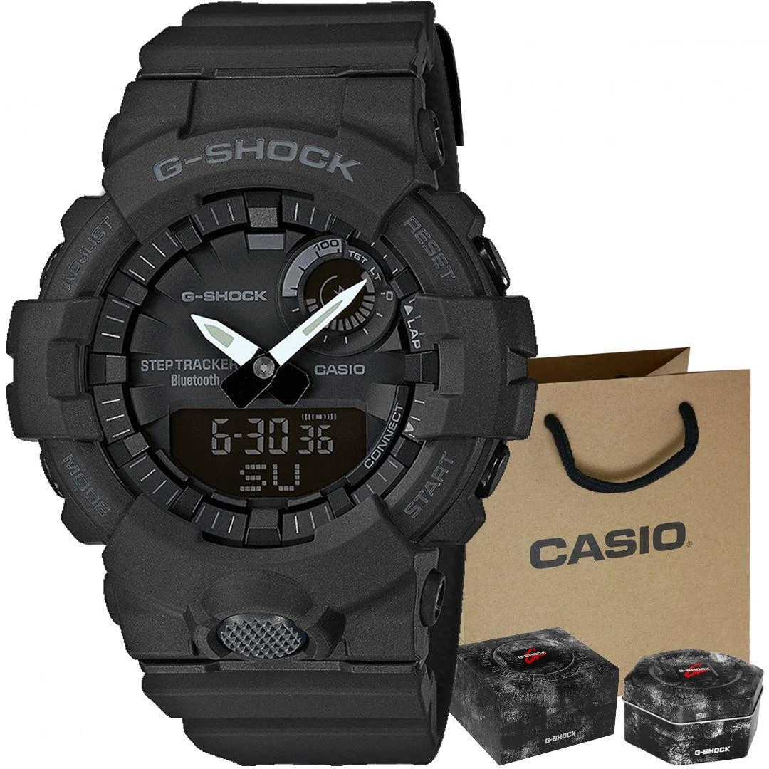 Casio GBA-800-1AER rankinis laikrodis Kvartcas Kištukinis Juoda