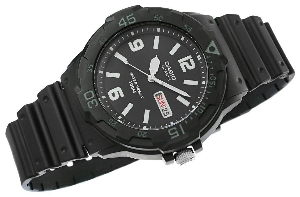Casio MRW-200H-1B2VEF rankinis laikrodis Kvartcas Laikrodis su apyranke Kištukinis Juoda