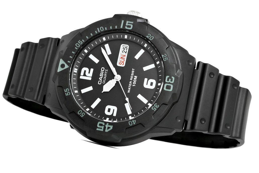 Casio MRW-200H-1B2VEF rankinis laikrodis Kvartcas Laikrodis su apyranke Kištukinis Juoda