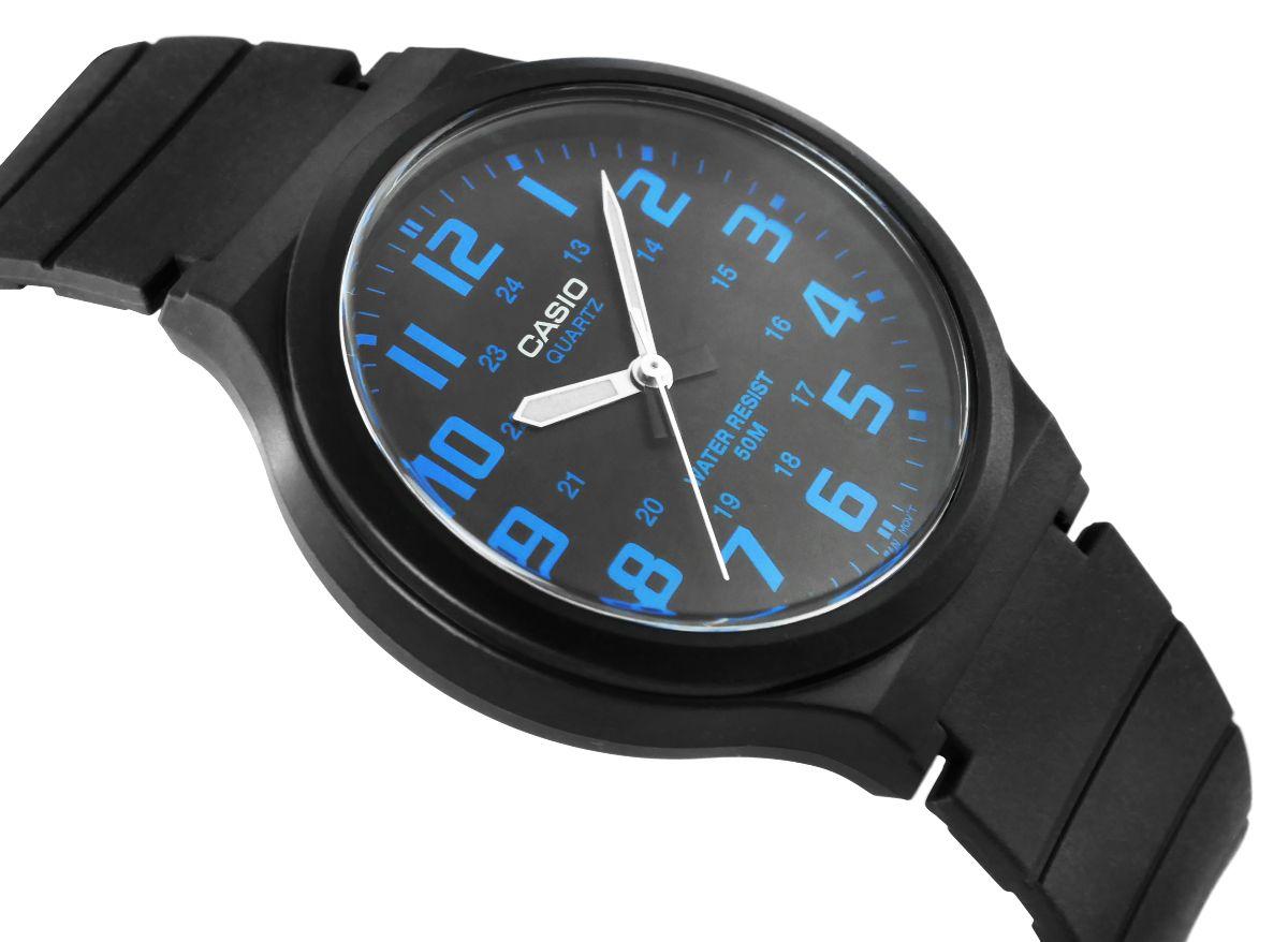 Laikrodis Casio Kolekcija Vintage CASIO COLLECTION SIMPLE - Mėlynas MW-240-2BVDF