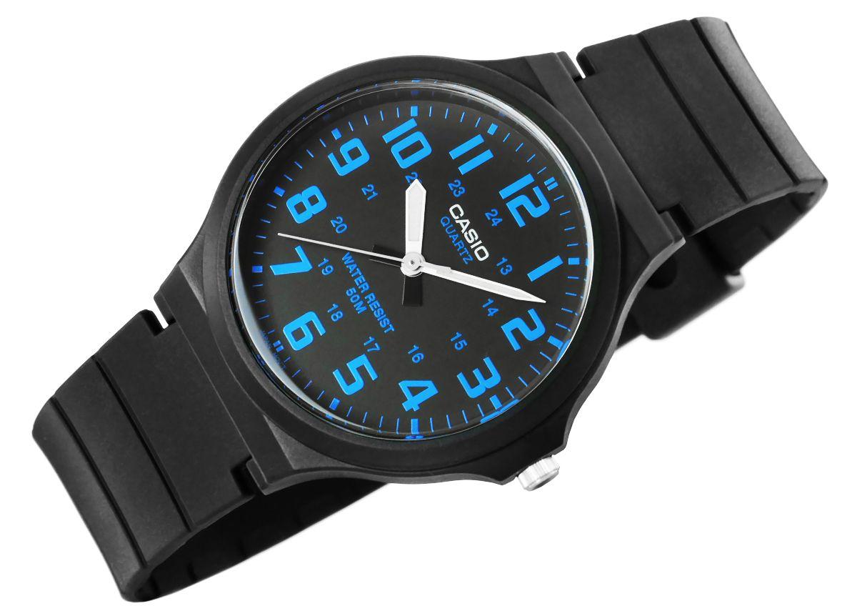 Laikrodis Casio Kolekcija Vintage CASIO COLLECTION SIMPLE - Mėlynas MW-240-2BVDF