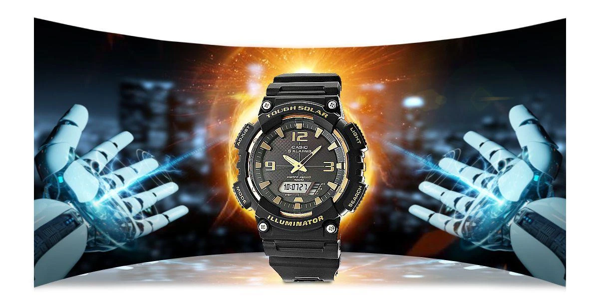 VYRIŠKAS LAIKRODIS CASIO AQ-S810W 1A3V (zd044i) - SOLAR POWERED