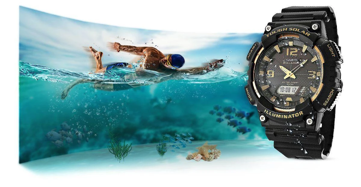 VYRIŠKAS LAIKRODIS CASIO AQ-S810W 1A3V (zd044i) - SOLAR POWERED