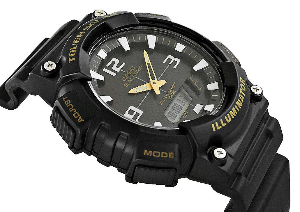 Vyriškas laikrodis CASIO AQ-S810W-1BV (zd044c) - SOLAR POWERED + BOX
