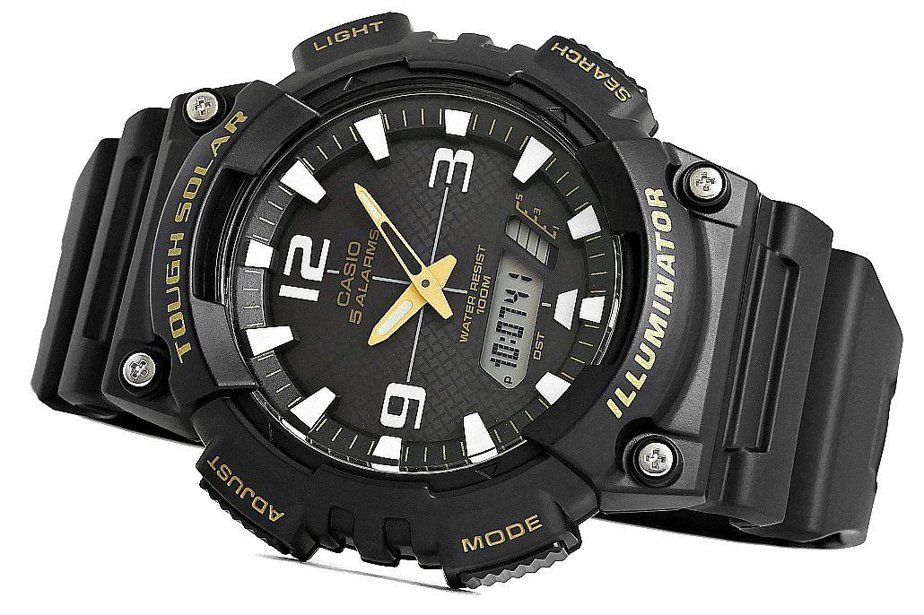 Vyriškas laikrodis CASIO AQ-S810W-1BV (zd044c) - SOLAR POWERED + BOX