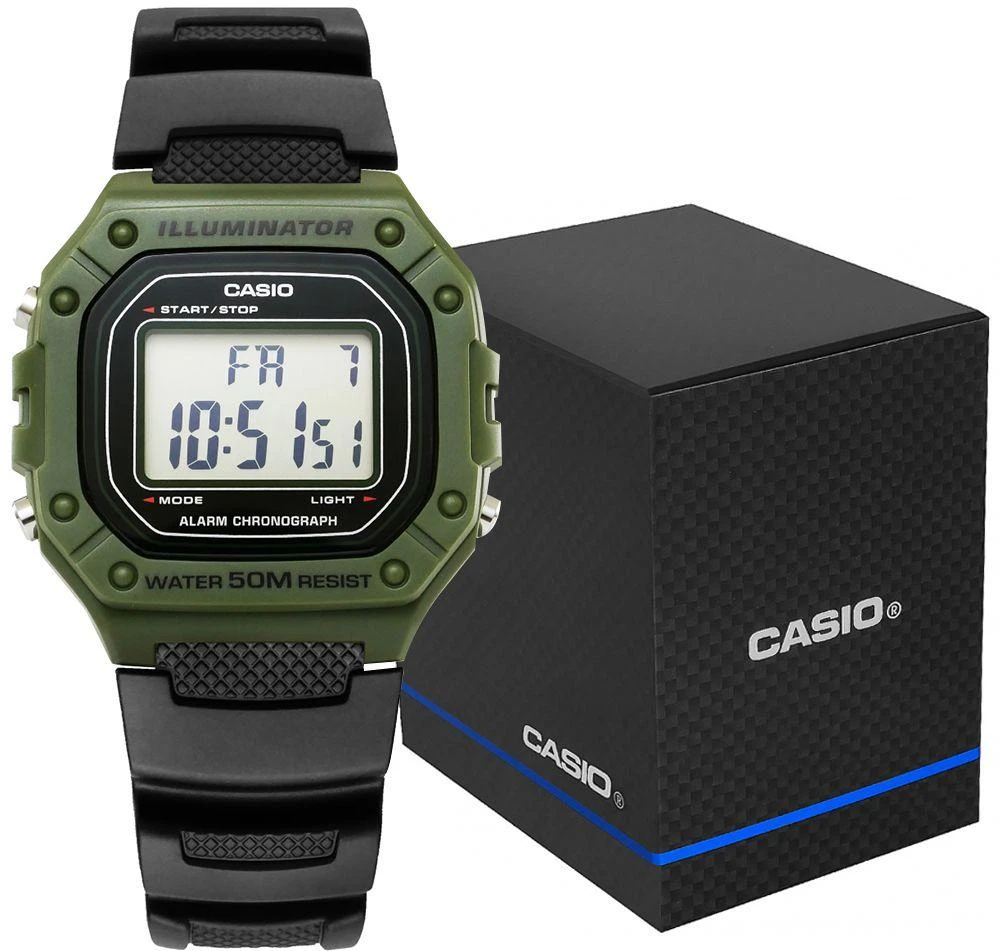 Laikrodis Casio W-218H-3AVEF