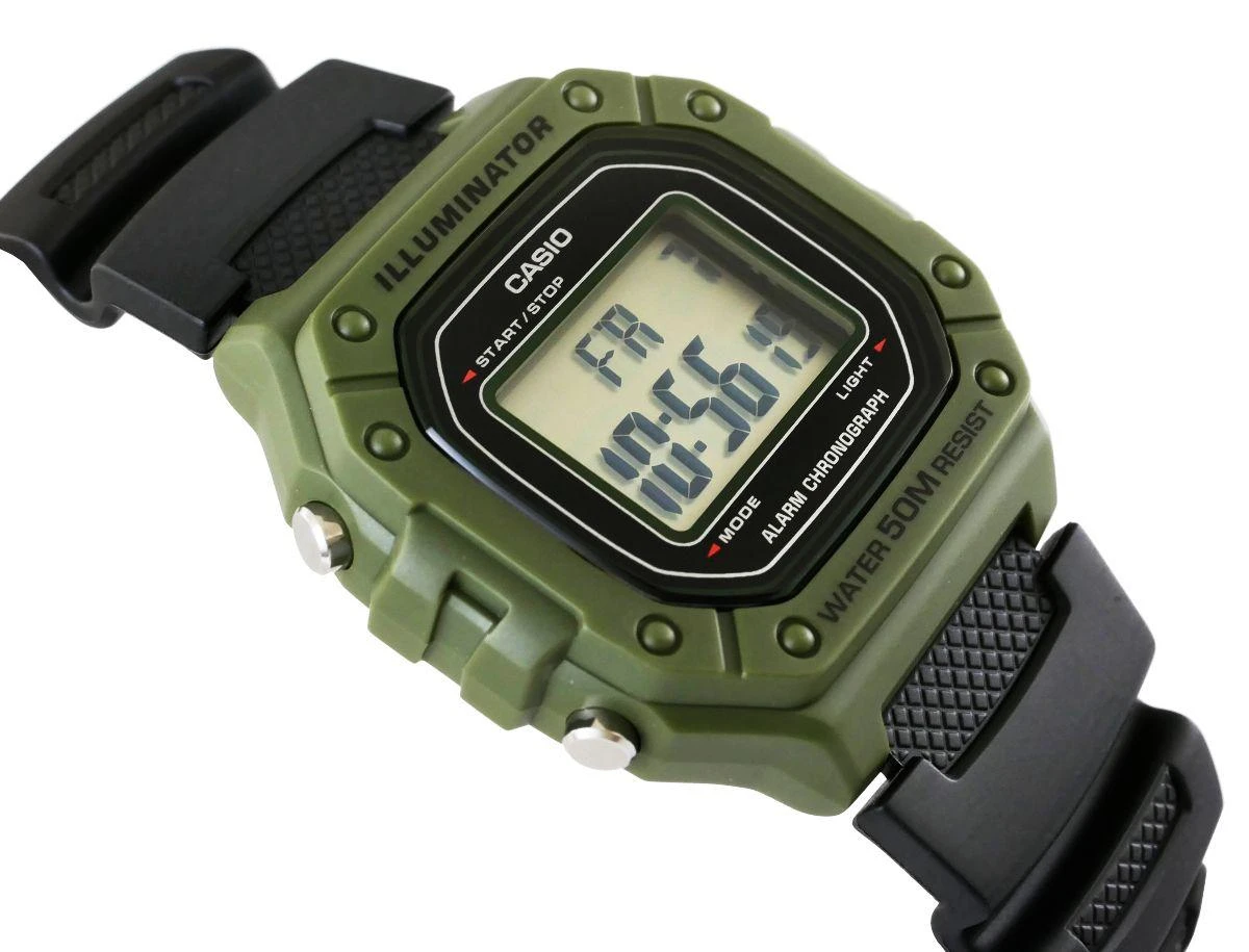 Laikrodis Casio W-218H-3AVEF