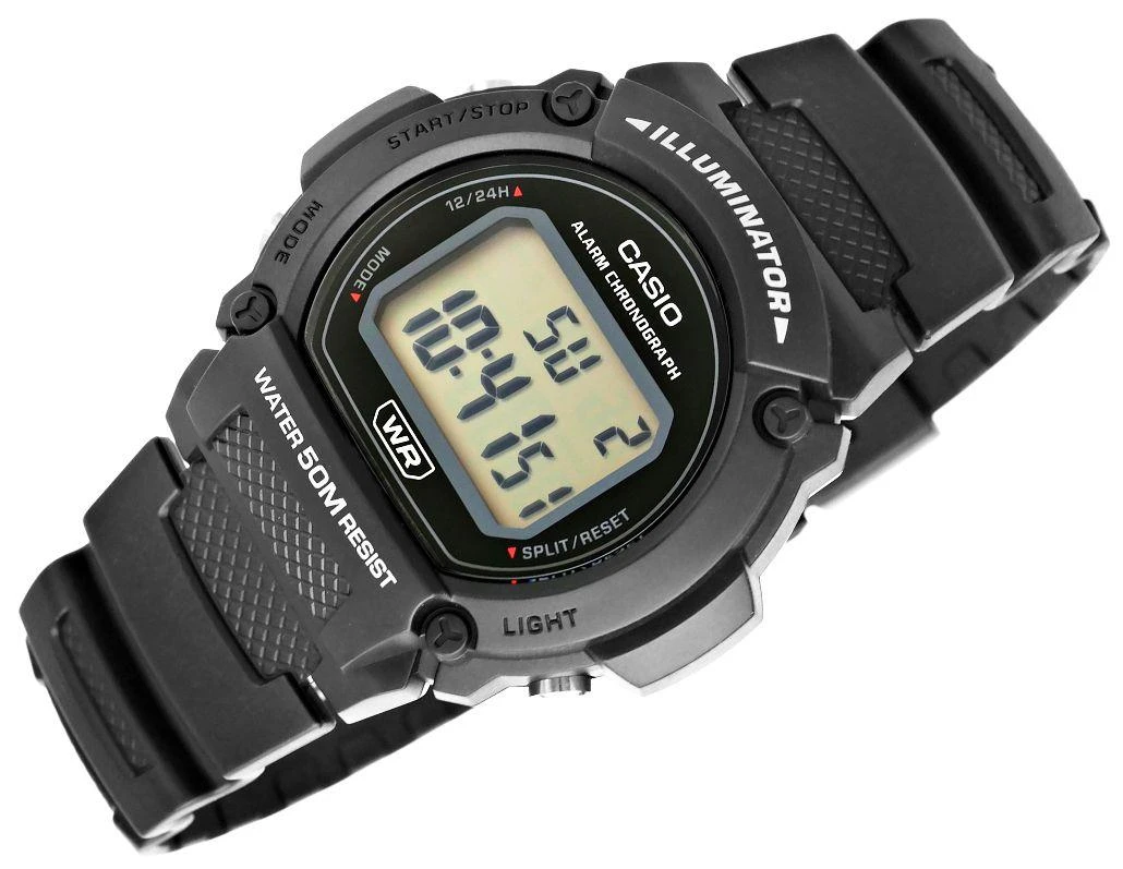 VYRIŠKAS LAIKRODIS CASIO W-219H-1A + BOX