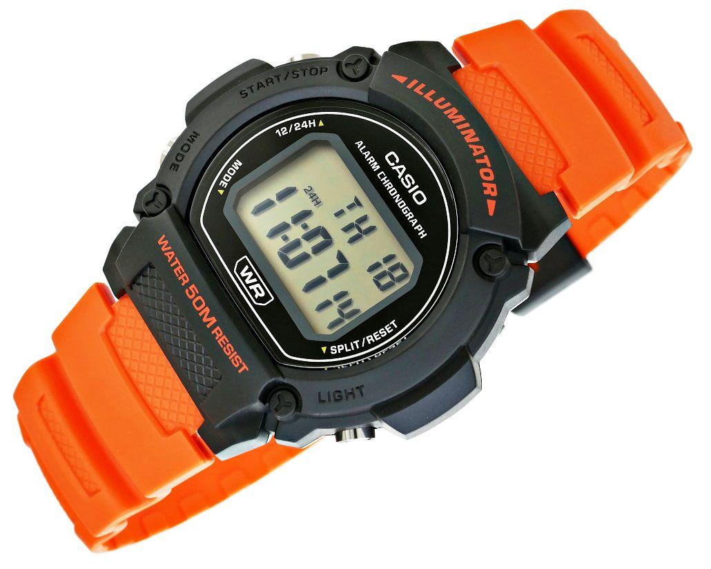 Casio Collection Vintage CASIO VYRIŠKAS LAIKRODIS W-219H-4A + DĖŽUTĖ