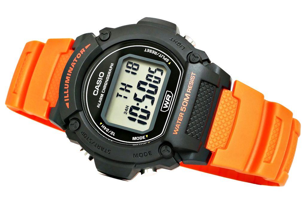 Casio Collection Vintage CASIO VYRIŠKAS LAIKRODIS W-219H-4A + DĖŽUTĖ