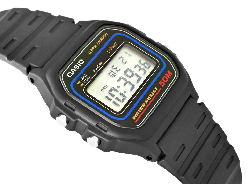 UNISEX CASIO W-59-1VQ LAIKRODIS - VINTAGE CLASSIC