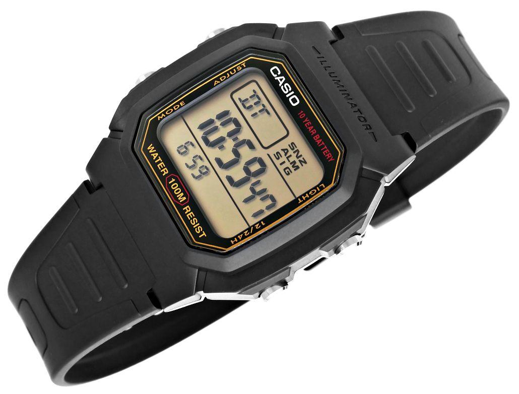 Casio W-800HG-9AVDF vyriškas laikrodis