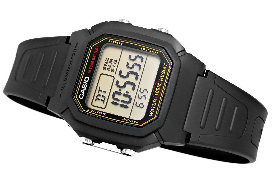 Casio W-800HG-9AVDF vyriškas laikrodis