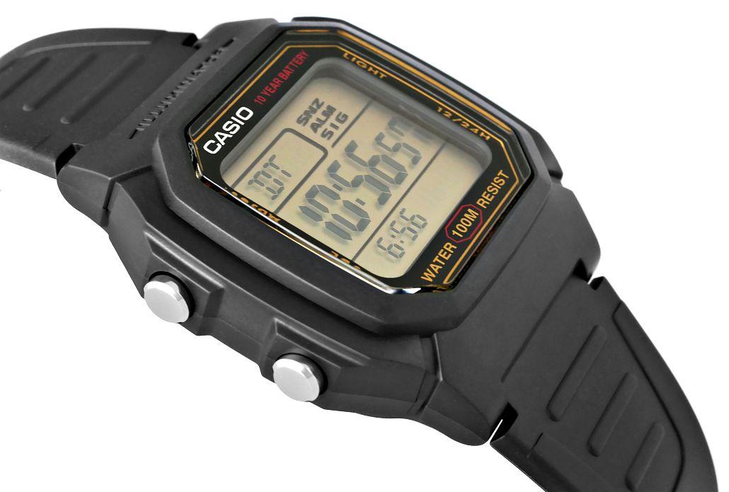 Casio W-800HG-9AVDF vyriškas laikrodis