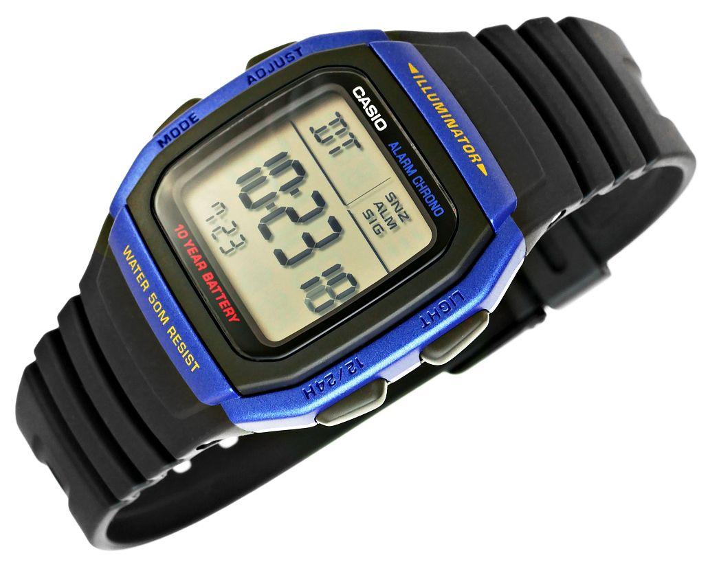 Vyriškas laikrodis CASIO W-96H-2AVDF + BOX