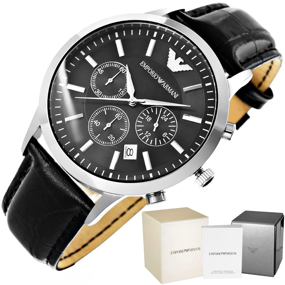 Laikrodis L'Oreal EMPORIO ARMANI AR2447 MEN'S WATCH - RENATO (zi012a)