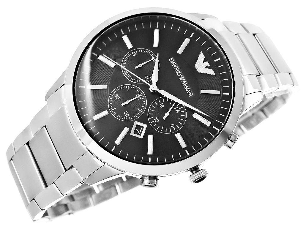 Vyriškas laikrodis EMPORIO ARMANI AR2460 - RENATO (zi002a)