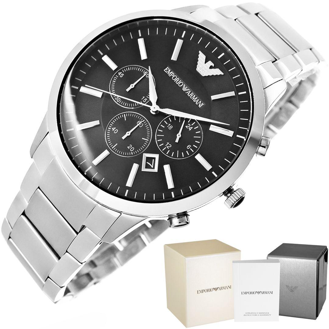 Vyriškas laikrodis EMPORIO ARMANI AR2460 - RENATO (zi002a)