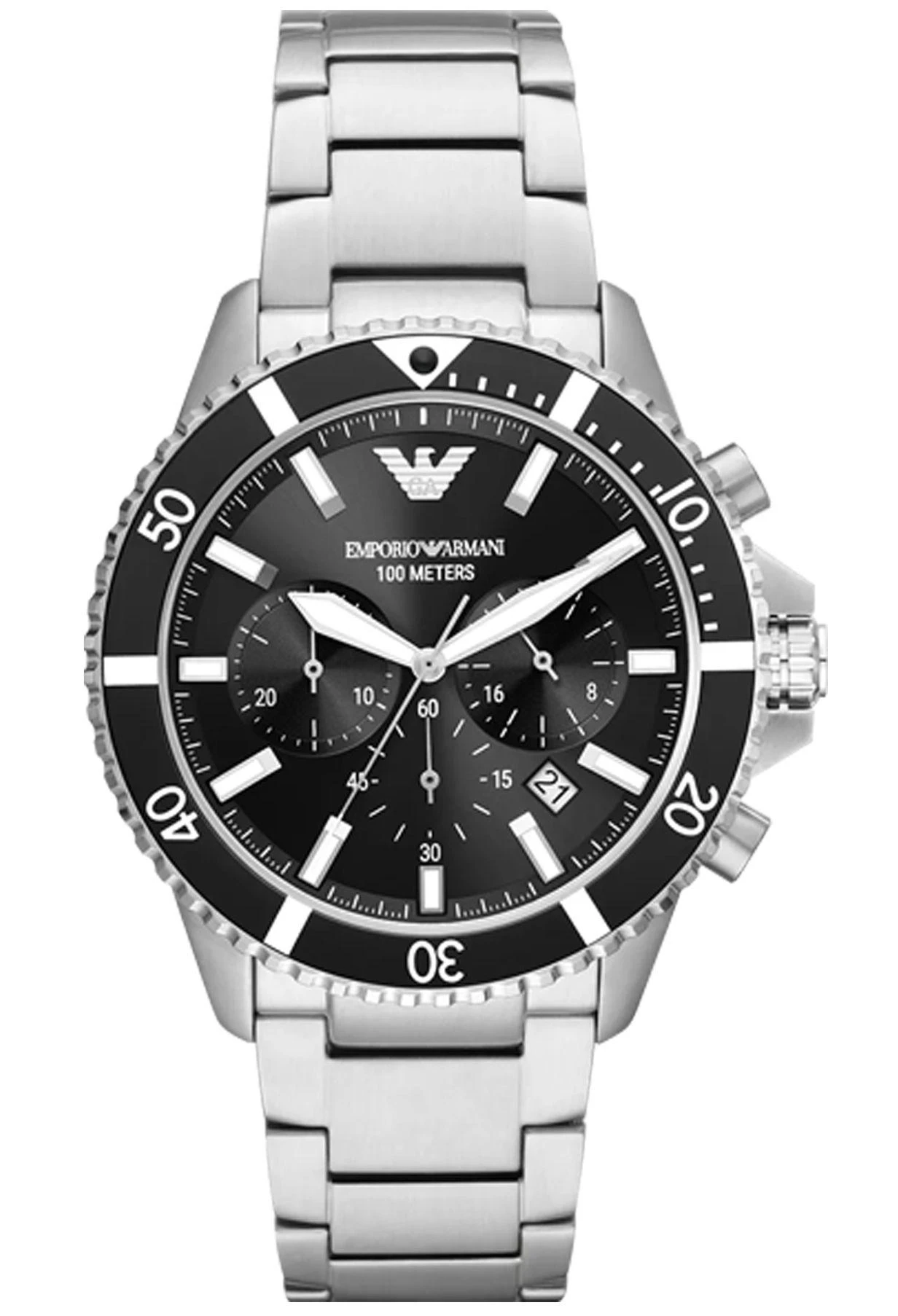 Laikrodis EMPORIO ARMANI AR11360 DIVER MEN'S WATCH (zi035b)