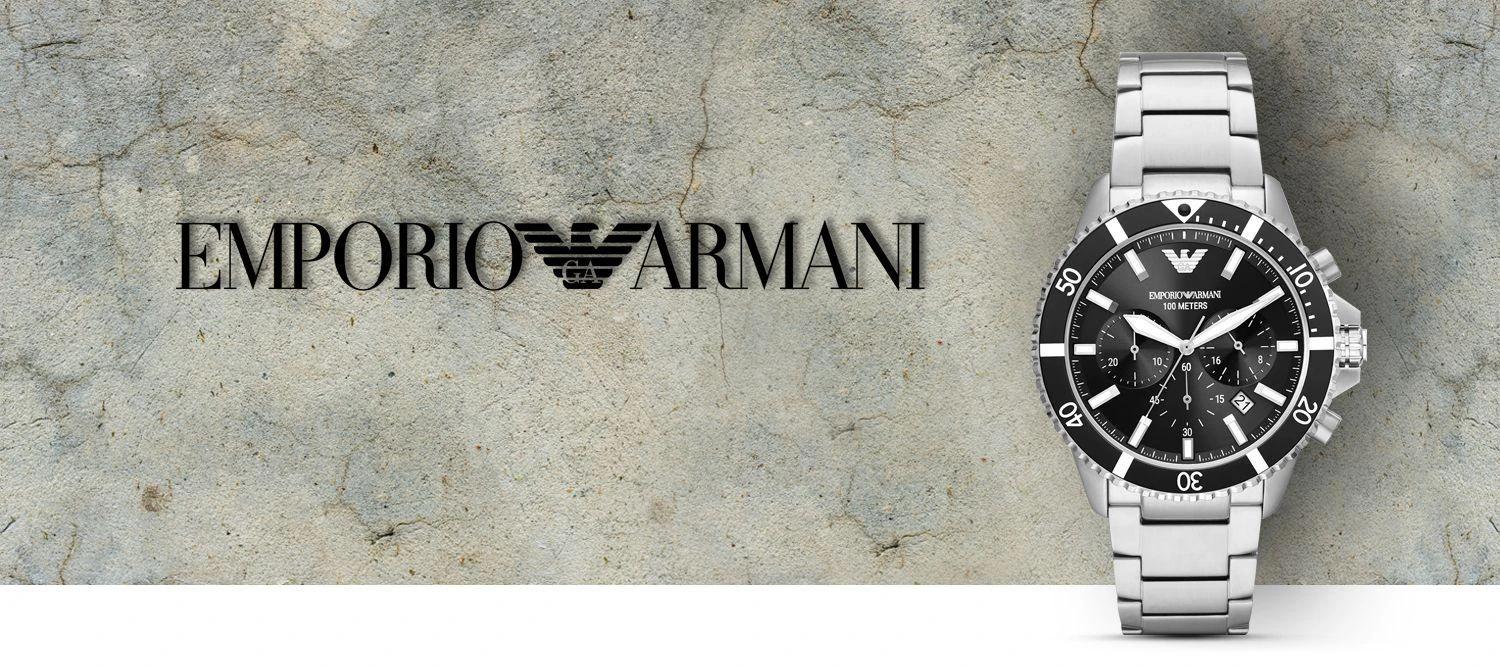 Laikrodis EMPORIO ARMANI AR11360 DIVER MEN'S WATCH (zi035b)