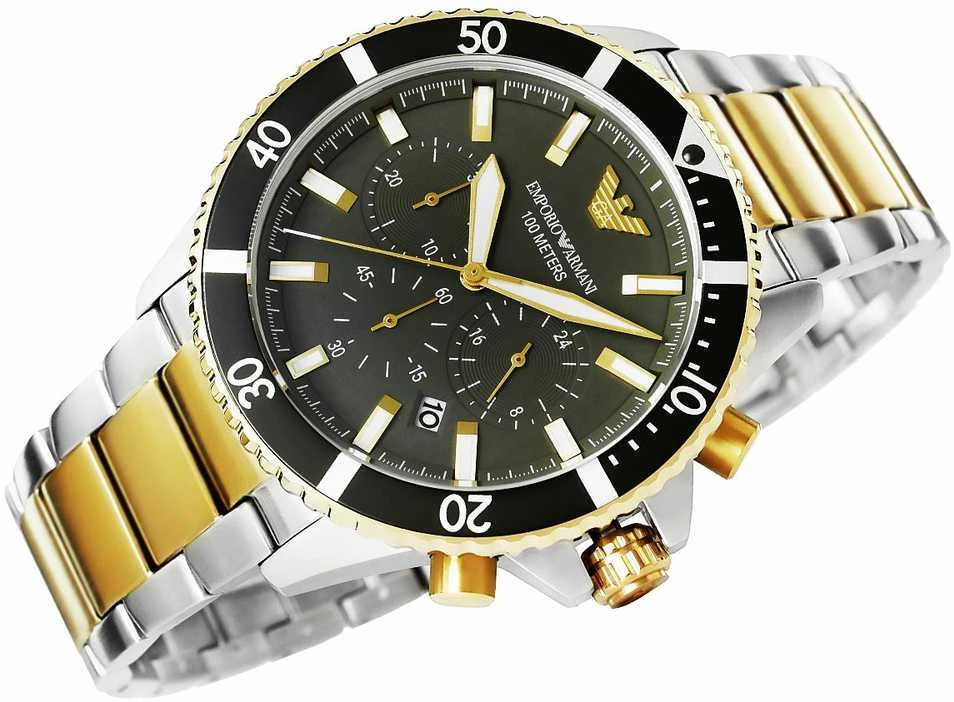 Laikrodis EMPORIO ARMANI AR11361 DIVER MEN'S WATCH (zi035c)