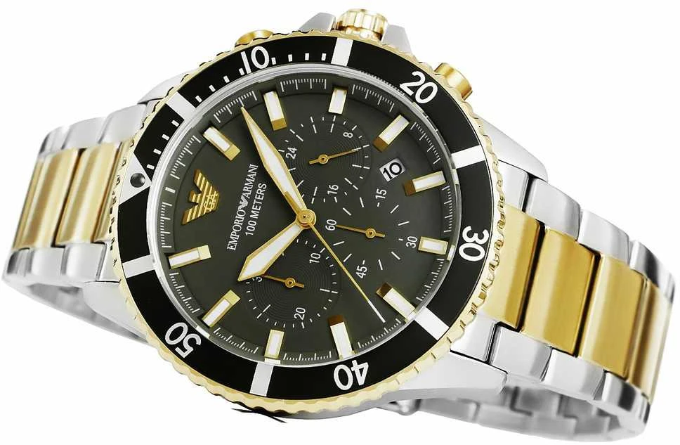 Laikrodis EMPORIO ARMANI AR11361 DIVER MEN'S WATCH (zi035c)