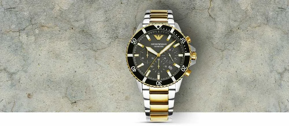 Laikrodis EMPORIO ARMANI AR11361 DIVER MEN'S WATCH (zi035c)