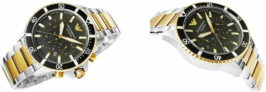 Laikrodis EMPORIO ARMANI AR11361 DIVER MEN'S WATCH (zi035c)