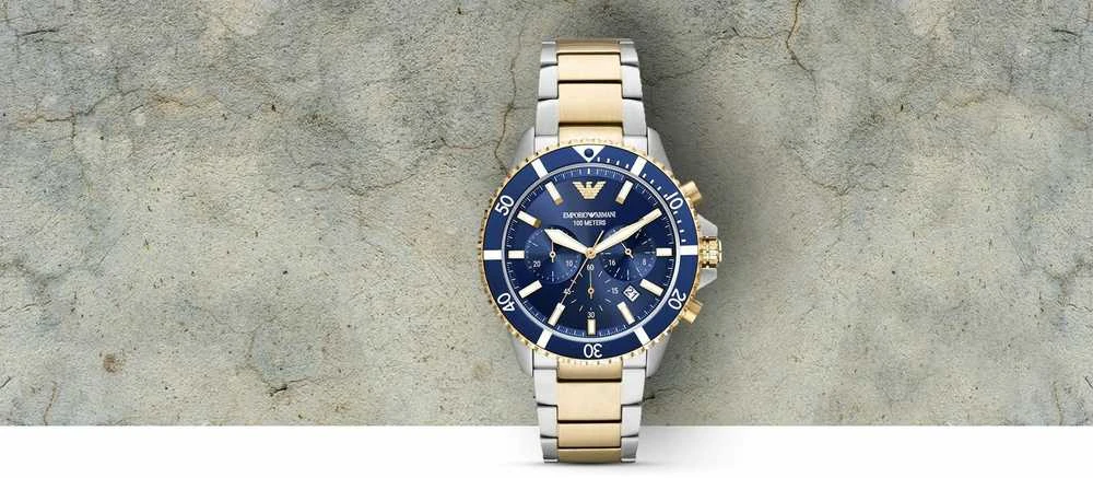 Vyriškas laikrodis EMPORIO ARMANI AR11362 - DIVER (zi027a)