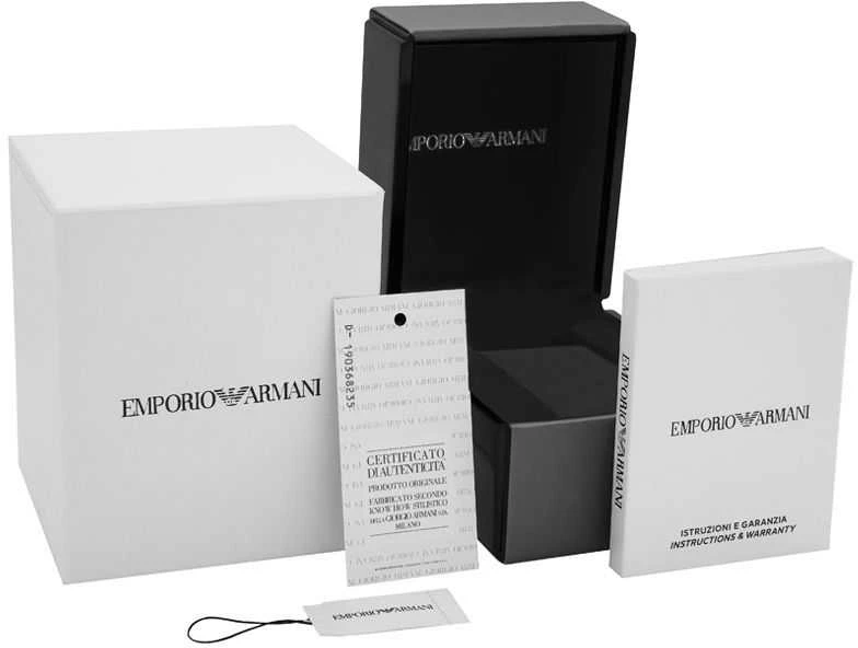 Laikrodis EMPORIO ARMANI MEN'S WATCH AR70002 - MARIO - CERAMIC (zi022a)