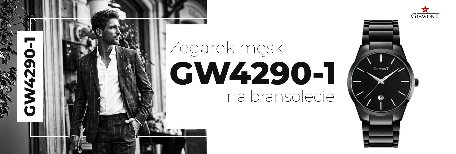 Vyriškas laikrodis GIEWONT GW4290-1