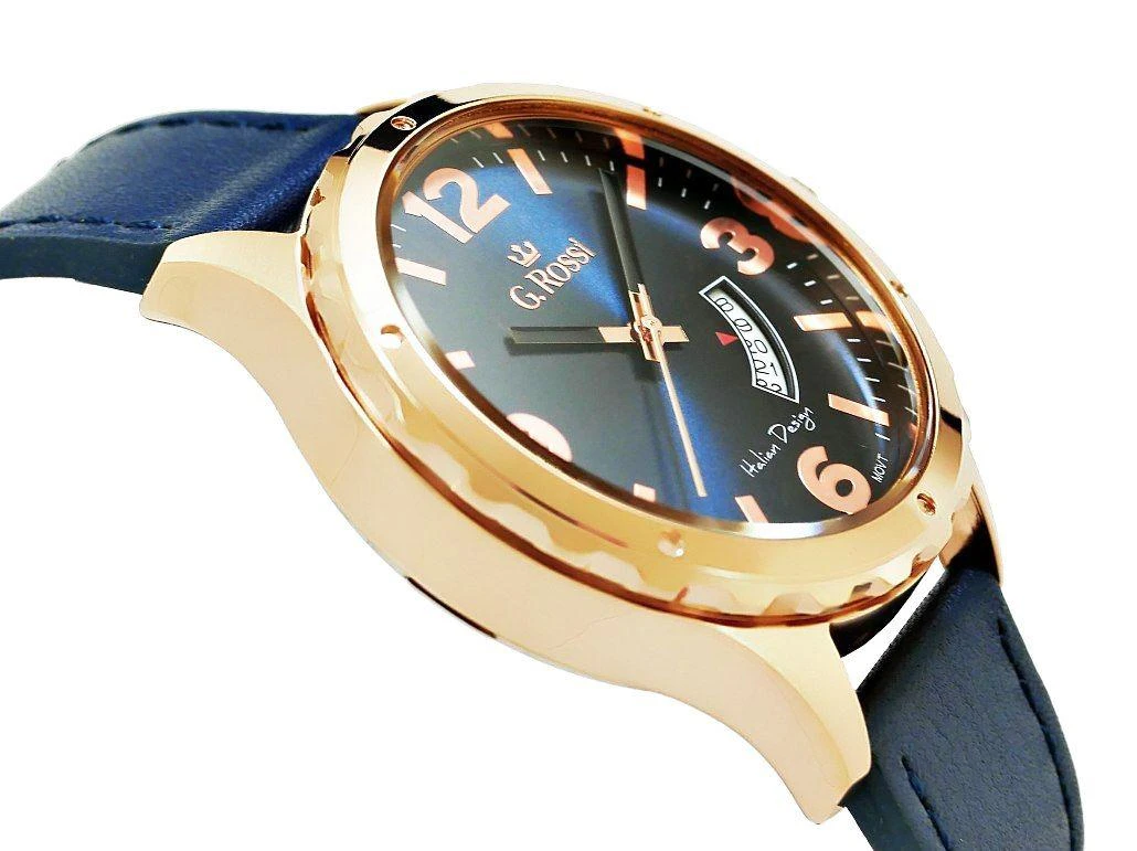 VYRIŠKAS LAIKRODIS G. ROSSI - 10273A (zg207d) + dėžutė