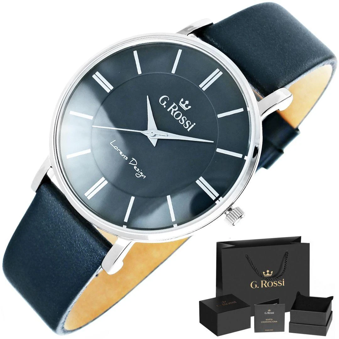 VYRIŠKAS LAIKRODIS G. ROSSI - 10401A-6F1 (zg190f) + dėžutė