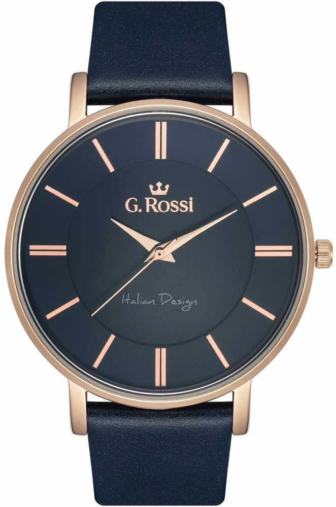 G.Rossi VYRIŠKAS LAIKRODIS G. ROSSI - 10401A (zg190e) + dėžutė