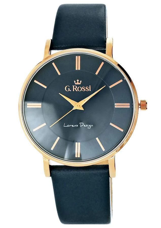 G.Rossi VYRIŠKAS LAIKRODIS G. ROSSI - 10401A (zg190e) + dėžutė