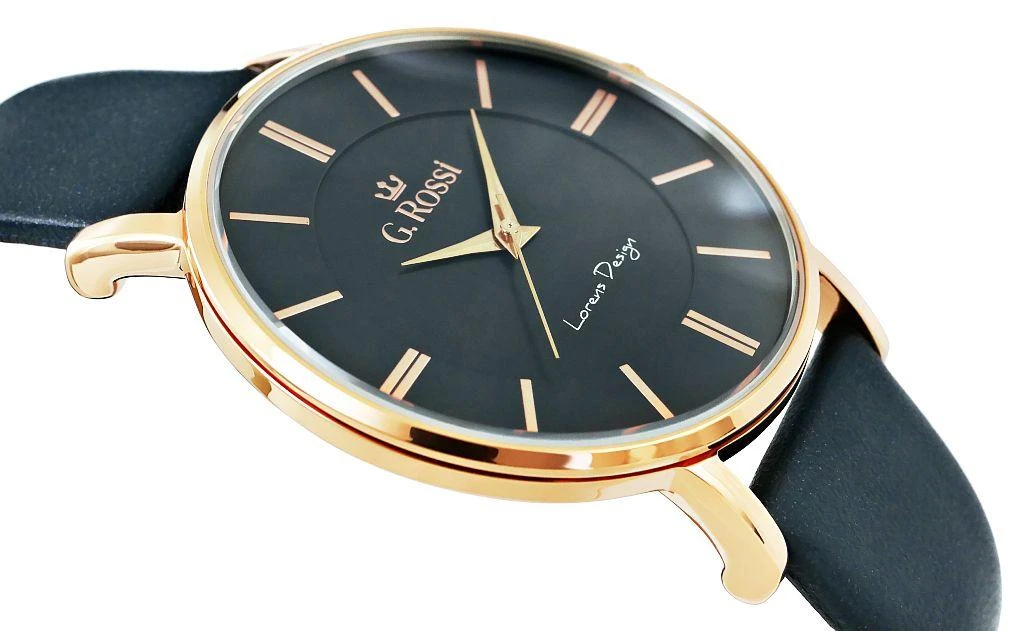 G.Rossi VYRIŠKAS LAIKRODIS G. ROSSI - 10401A (zg190e) + dėžutė
