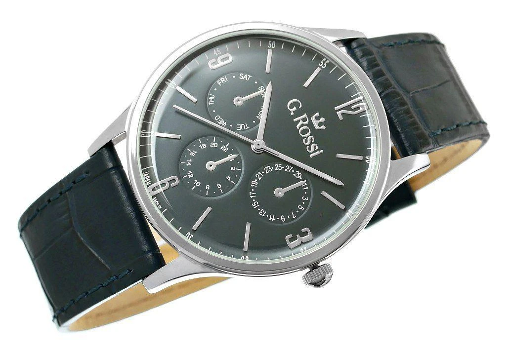 Laikrodis vyrams G. ROSSI - 10737A-6F1 (zg258e) + dėžutė