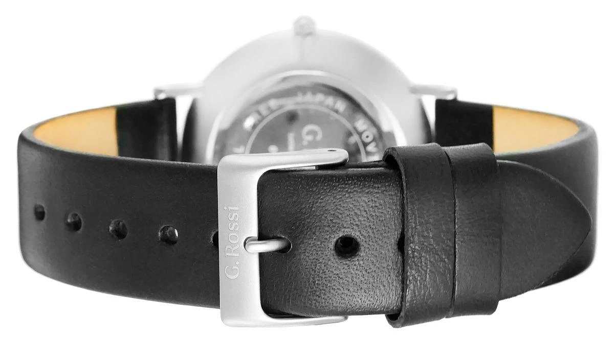 Laikrodis vyrams G. ROSSI - 10853A - SLIM (zg184b) + dėžutė