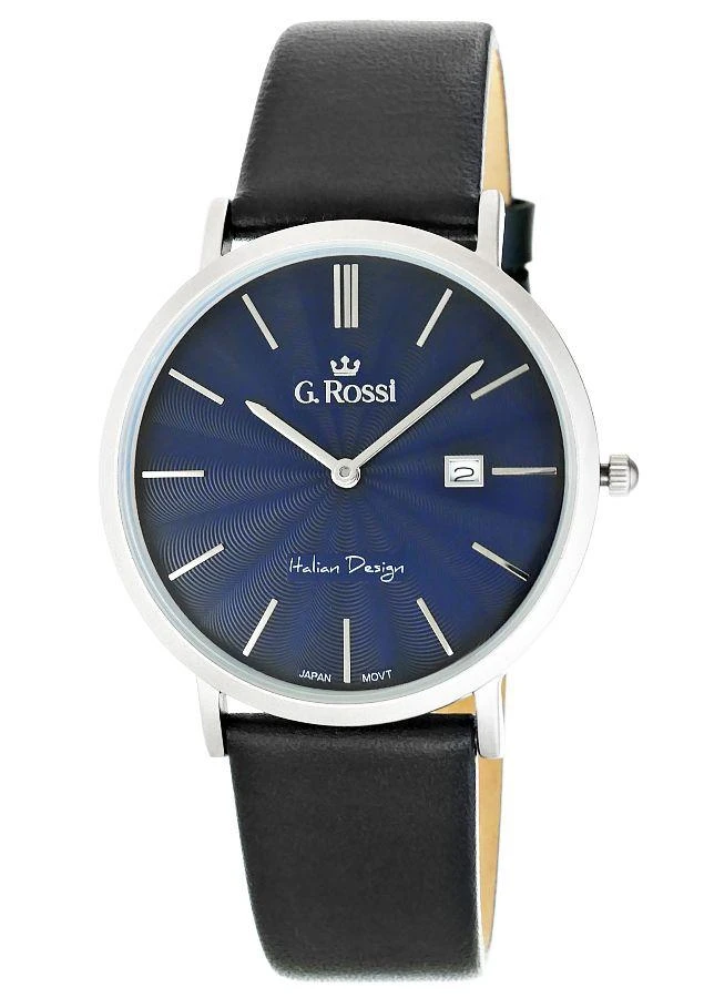 Laikrodis vyrams G. ROSSI - 10853A - SLIM (zg184b) + dėžutė