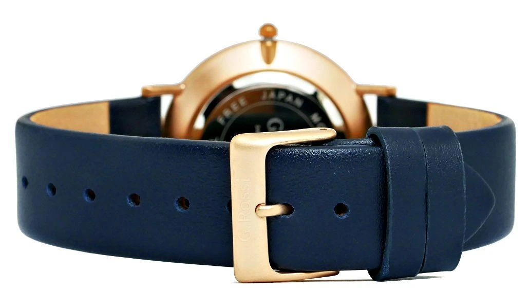 G.Rossi Laikrodis vyrams G. ROSSI - 10853A - SLIM (zg184h) + dėžutė