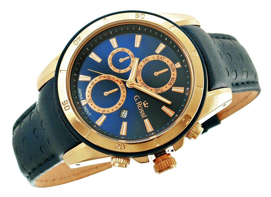 Laikrodis G. ROSSI - 5799A (zg204f) + BOX